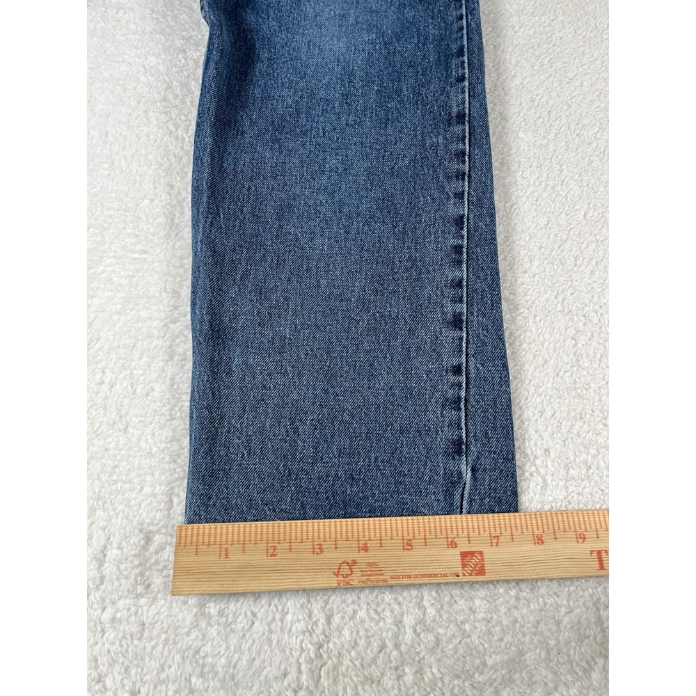 Levi's 502 Regular Tapered Medium Wash Denim Jeans Mens size 38X32 (41x32) - Picture 10 of 10